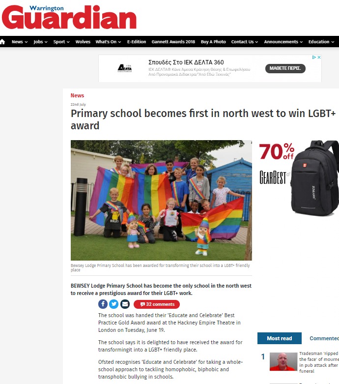 ΣΟΚ - Σχολείο στη Βρετανία έβαλε 6χρονα να γράψουν ερωτικές ομοφυλοφυλικές επιστολές για να προωθήσει την διαφορετικότητα -Βίντεο - Φωτογραφία 4