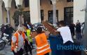 Οι μετανάστες καθάρισαν πριν φύγουν την πλατεία Αριστοτέλους όπου είχαν κατασκηνώσει - Φωτογραφία 4
