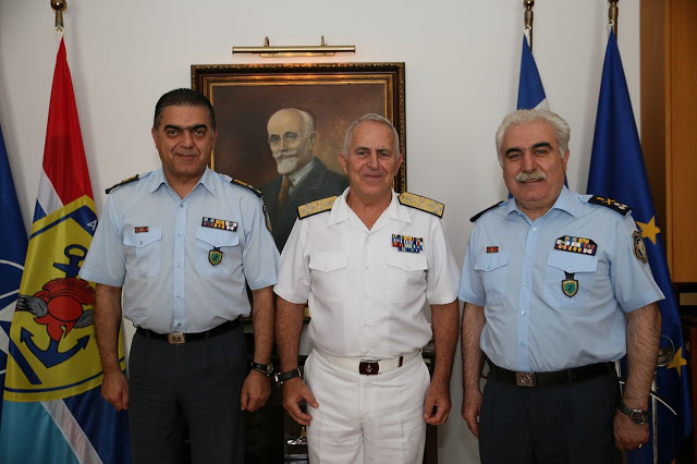 Συνάντηση Αρχηγού ΓΕΕΘΑ με τον Αρχηγό της Ελληνικής Αστυνομίας - Φωτογραφία 3