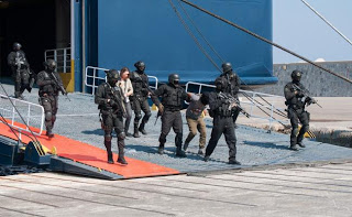 Άσκηση ετοιμότητας για τρομοκρατική απειλή σε πλοίο - Φωτογραφία 1