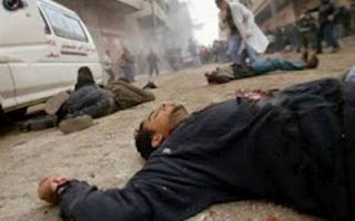 Ρέει το αίμα αμάχων στη Συρία - Φωτογραφία 1