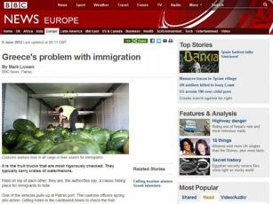 Το BBC στην Πάτρα για το πρόβλημα της μετανάστευσης...Greece's problem with immigration !!! - Φωτογραφία 1