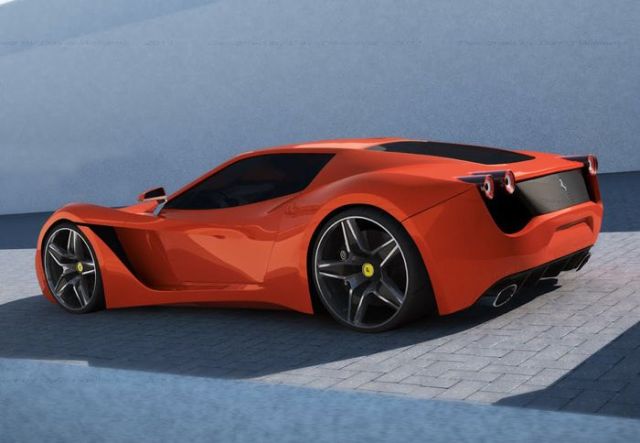 Μια Ferrari βγαλμένη από τα «όνειρα» του David Williams - Φωτογραφία 2