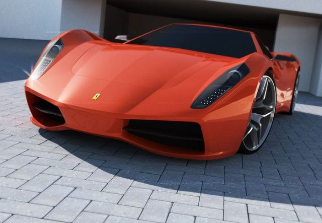 Μια Ferrari βγαλμένη από τα «όνειρα» του David Williams - Φωτογραφία 3