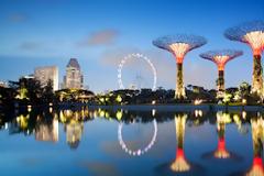 Ηλιακής ενέργειας supertrees θα δώσουν ζωή στην αστική όαση της Σιγκαπούρης