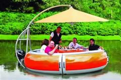 Βάρκα-μπάρμπεκιου για… διαφορετικά ταξίδια