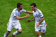 Φωτογραφίες από το σημερινό παιχνίδι της Εθνικής μας...