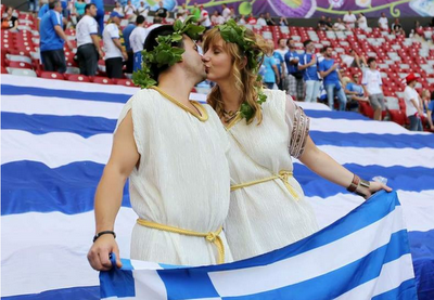 Όμορφες φωτογραφίες από την μεγαλειώδη πρόκριση της Εθνικής Ελλάδος!!! - Φωτογραφία 4