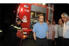 ΣΤΗΝ ΠΥΡΚΑΓΙΑ ΤΗΣ ΠΥΛΟΥ Ο ΣΑΜΑΡΑΣ