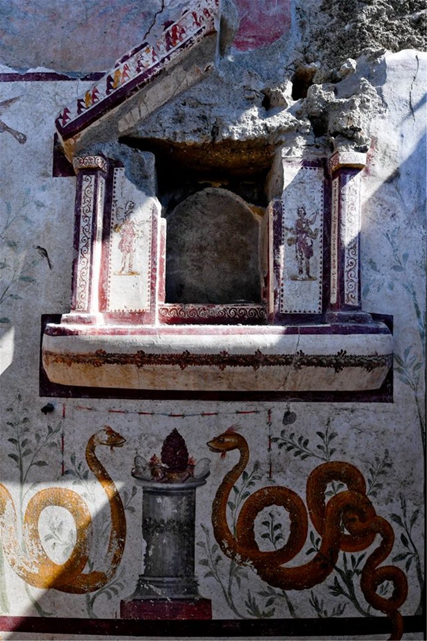 Τα νέα εκπληκτικά ευρήματα και οι τοιχογραφίες των ανασκαφών της Πομπηίας - Φωτογραφία 2