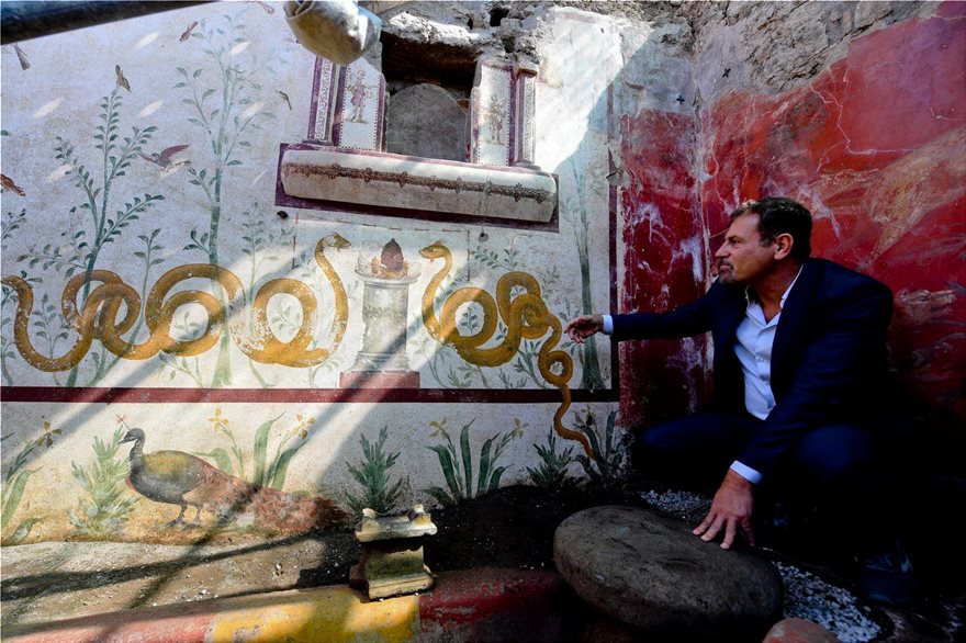 Τα νέα εκπληκτικά ευρήματα και οι τοιχογραφίες των ανασκαφών της Πομπηίας - Φωτογραφία 4