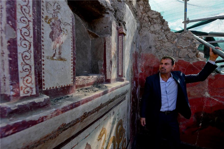Τα νέα εκπληκτικά ευρήματα και οι τοιχογραφίες των ανασκαφών της Πομπηίας - Φωτογραφία 6
