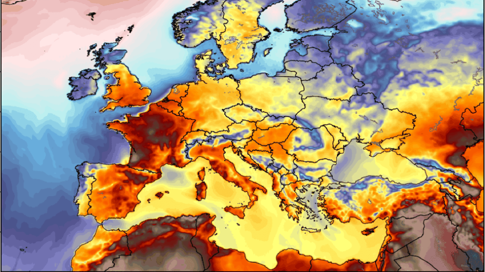 Γαλλία: Θερμοκρασίες ρεκόρ καταγράφηκαν σήμερα στη χώρα - Φωτογραφία 1