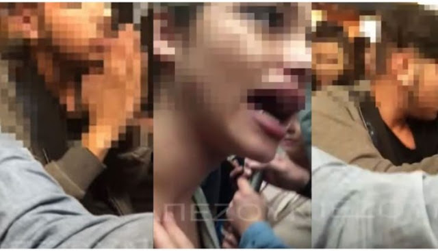 Βίντεο - Αλλοδαποί πορτοφολάδες στον ΗΣΑΠ πιάνονται επ’ αυτοφώρω από επιβάτη και γίνεται χαμός - Φωτογραφία 1