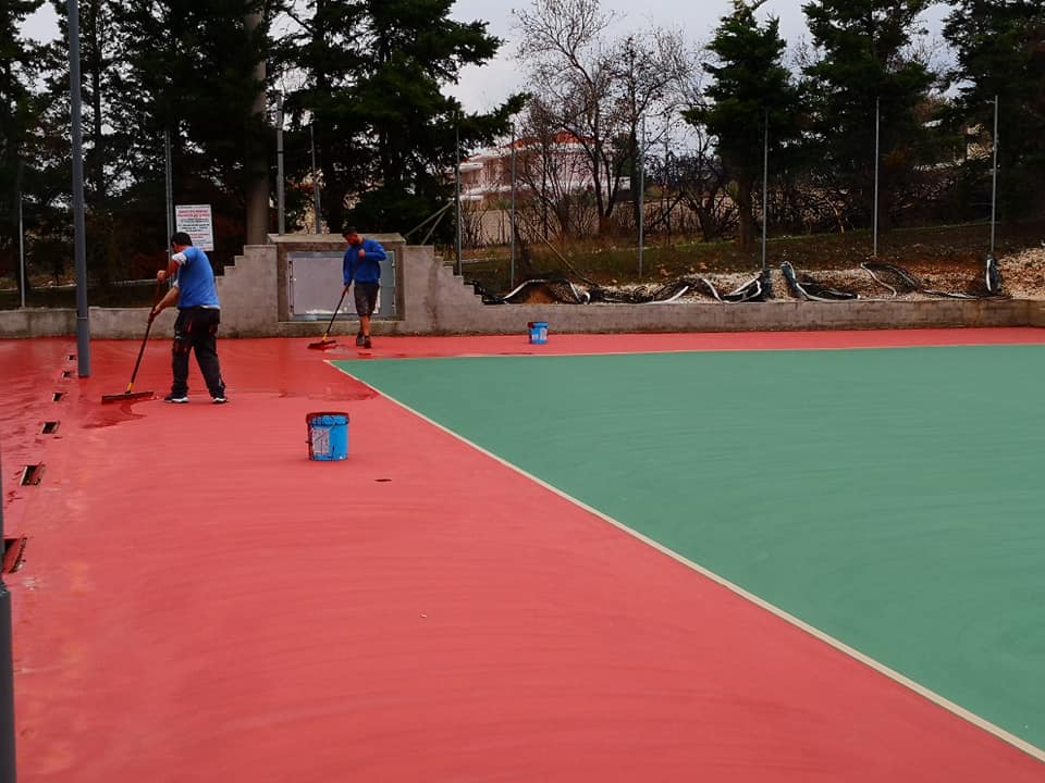 Ραφήνα: Έτοιμα, σε χρόνο ρεκόρ, τα γήπεδα τένις στο Νέο Βουτζά - Φωτογραφία 2