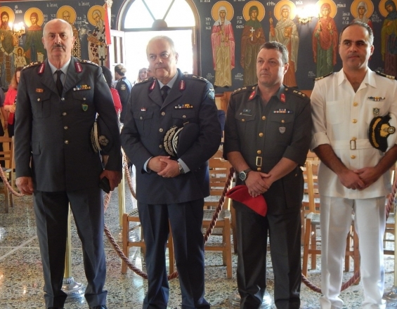 Οι αστυνομικοί της Κρήτης τίμησαν τον Άγιο Αρτέμιο (φωτογραφίες) - Φωτογραφία 1