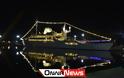 Φωταγωγημένη η θρυλική θαλαμηγός «Χριστίνα» στο λιμάνι του Μεσολογγίου (ΦΩΤΟ + VIDEO) - Φωτογραφία 6