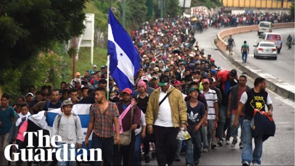Χιλιάδες μετανάστες από την Ονδούρα κατευθύνονται προς το Μεξικό και τις ΗΠΑ - Φωτογραφία 3