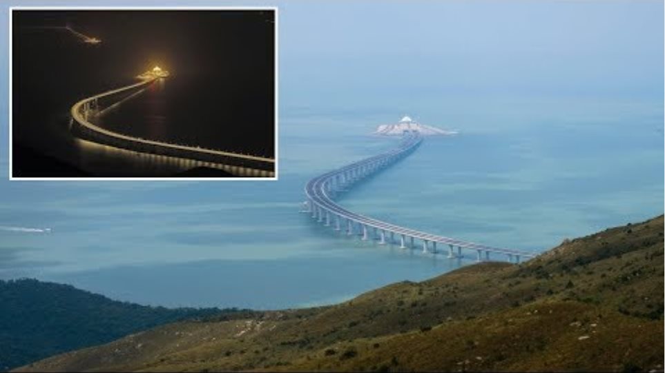 Αυτή είναι η μεγαλύτερη θαλάσσια γέφυρα στον κόσμο μήκους 55 χιλιομέτρων - Φωτογραφία 2