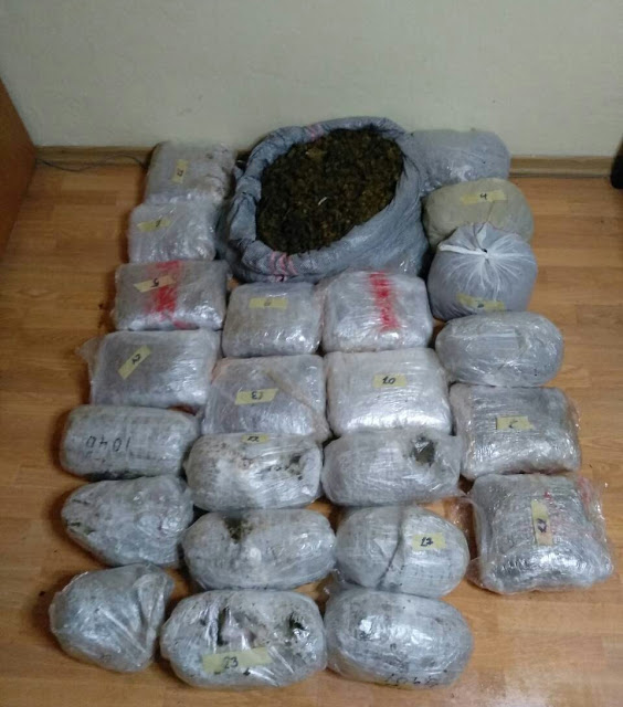 Καστοριά: Τρεις συλλήψεις για 39 κιλά κάνναβης - Φωτογραφία 2