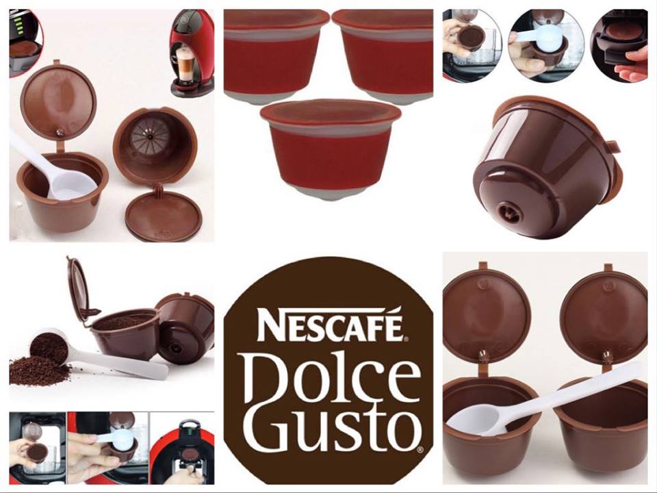 NESCAFE-DOLCE GUSTOΕπαναγεμιζόμενη Συμβατη Κάψουλα με όλες τις καφετιέρες DOLCE GUSTO - Φωτογραφία 2