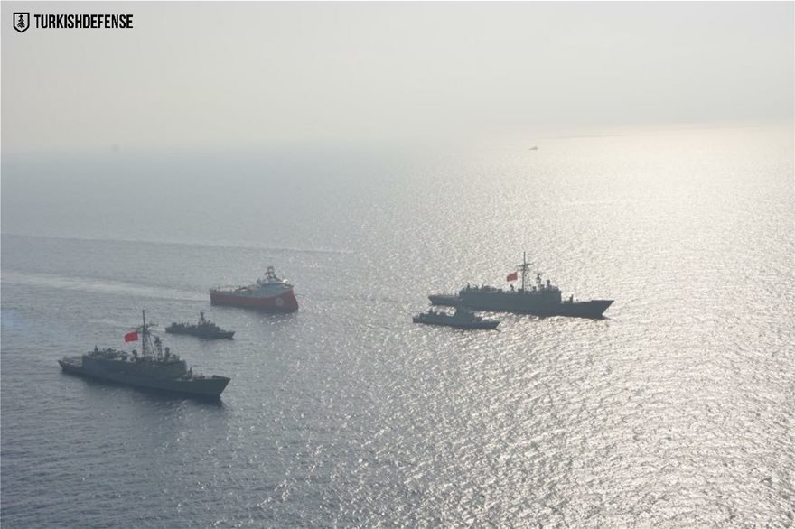 Επίδειξη δύναμης από το Τουρκικό Επιτελείο: Διαφημίζει το Μπαρμπαρός και τα πολεμικά πλοία που το συνοδεύουν! - Φωτογραφία 4
