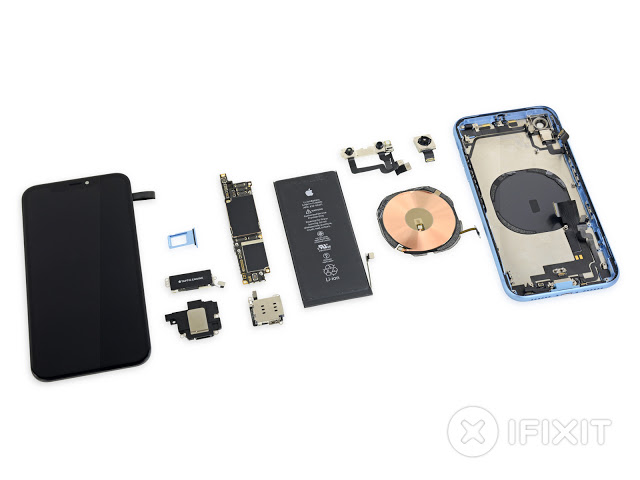 Οι ειδικοί iFixit έκαναν βίδες το νέο iPhone XR - Φωτογραφία 4