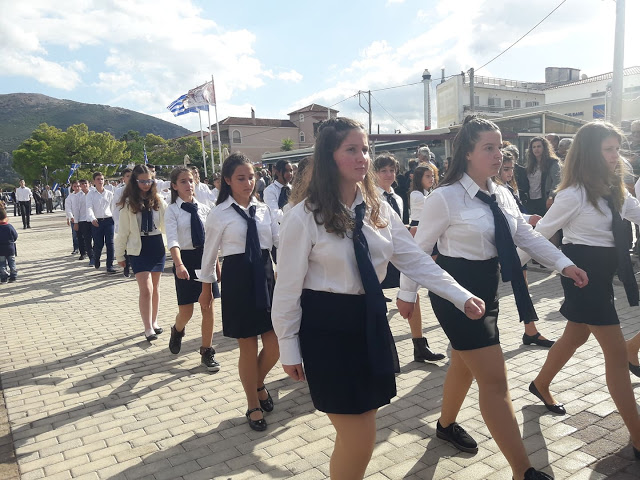 28Η ΟΚΤΩΒΡΙΟΥ: ΜΕ ΛΑΜΠΡΟΤΗΤΑ ΕΟΡΤΑΣΤΗΚΕ Η ΕΠΕΤΕΙΟΣ ΤΟΥ ΟΧΙ ΣΤΗ ΒΟΝΙΤΣΑ | ΦΩΤΟ Στέλλα Λιάπη - Φωτογραφία 13