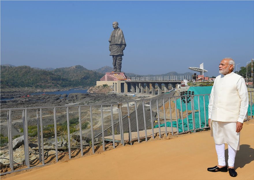 «Iron Man» της Ινδίας: Αποκαλυπτήρια για το ψηλότερο άγαλμα του κόσμου - Φωτογραφία 5