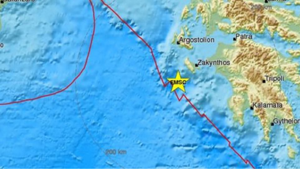 Σεισμός 4,6 Ρίχτερ στη Ζάκυνθο - Έγινε αισθητός και στην Αθήνα - Φωτογραφία 1