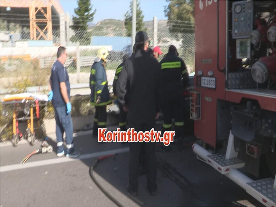 Φρικτό τροχαίο με δύο νεκρούς στην παλαιά εθνική οδό Αθηνών - Κορίνθου - Φωτογραφία 3