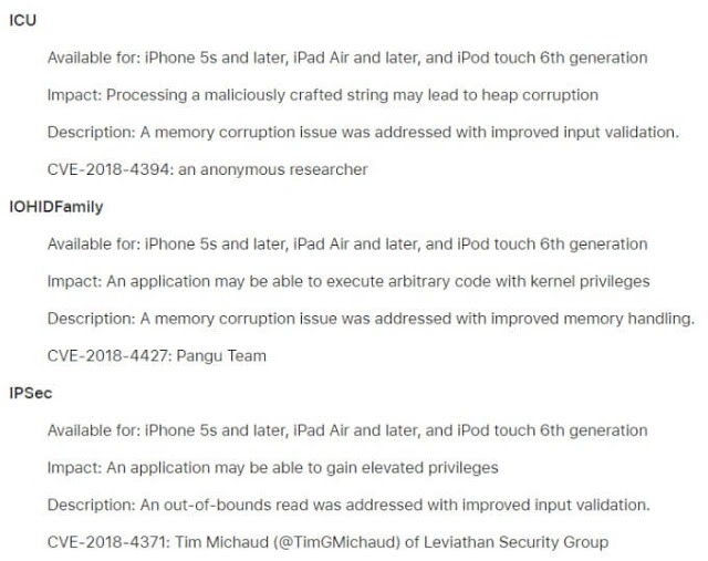 Αν θέλετε Jailbreak μείνετε μακριά απo το ios 12.1 - Φωτογραφία 2