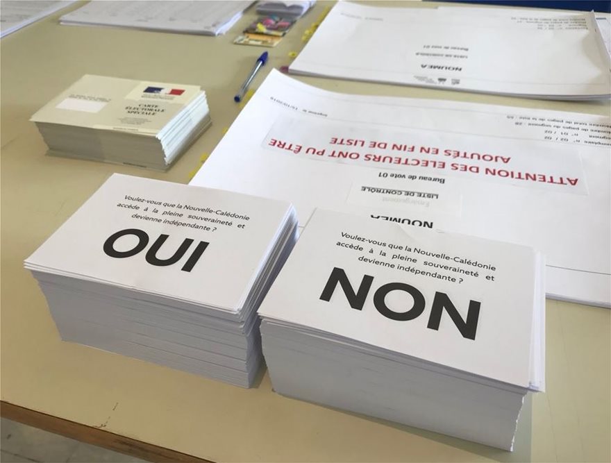 Δημοψήφισμα για την ανεξαρτητοποίηση της Νέας Καληδονίας από τη Γαλλία - Φωτογραφία 3