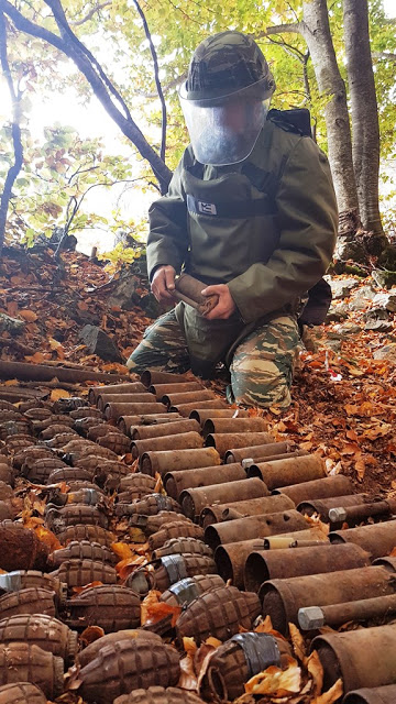 Κοινωνική Προσφορά Στρατού Ξηράς Μηνός Οκτωβρίου 2018 στον Τομέα της Εκκαθάρισης Πυρομαχικών από το ΤΕΝΞ - Φωτογραφία 10