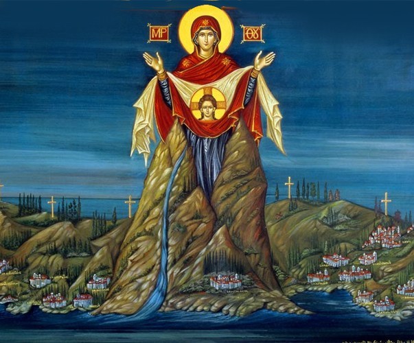 Παρηγορεί με την παρουσία της η Παναγία μας, κάθε μονή του Αγίου Όρους - Φωτογραφία 1