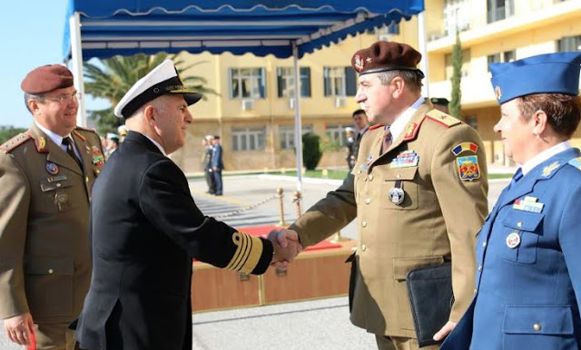 Επίσημη Επίσκεψη Αρχηγού Γενικού Επιτελείου Εθνικής Άμυνας της Ρουμανίας στην Ελλάδα - Φωτογραφία 6