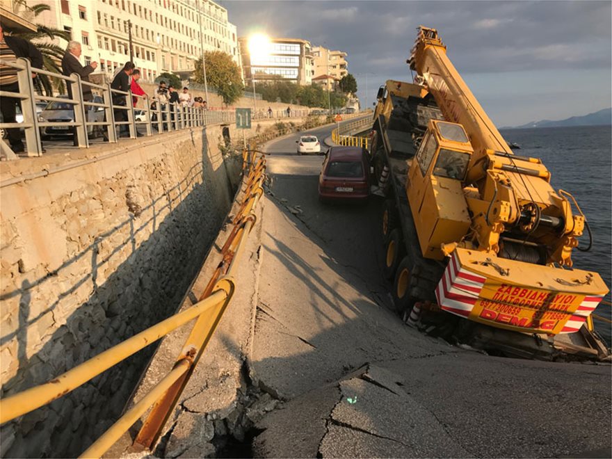 Κατέρρευσε γέφυρα στην Καβάλα | Φωτογραφίες - Φωτογραφία 8