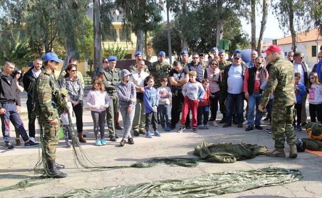 ΓΕΣ: Διοργάνωση «Ημέρας Αλεξιπτωτιστή» για τις Οικογένειες του προσωπικού του Στρατού Ξηράς στη ΣΧΑΛ - Φωτογραφία 22