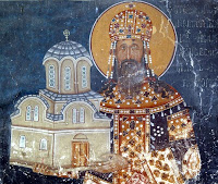 11271 - Αγρυπνία απόψε στην Ιερά Μονή Χιλιανδαρίου. Τιμάται η Μνήμη του κτίτορά της Αγίου Στεφάνου Μιλούτιν (30 Οκτωβρίου/12 Νοεμβρίου) - Φωτογραφία 1
