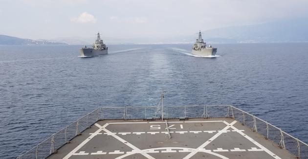 ΑΙΓΙΑΛΟΣ 2018: Μήνυμα κυριαρχίας και συντονισμού από το Πολεμικό Ναυτικό - Φωτογραφία 1