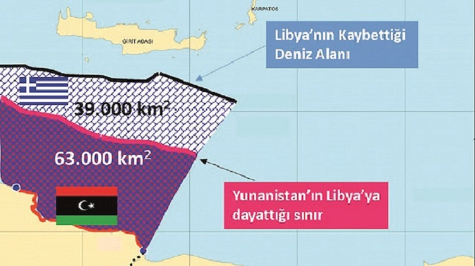 ΘΑΛΑΣΣΙΑ ΣΥΝΟΡΑ ΜΕ ΤΗ ΛΙΒΥΗ ΘΕΛΕΙ Η ΑΓΚΥΡΑ - Φωτογραφία 2