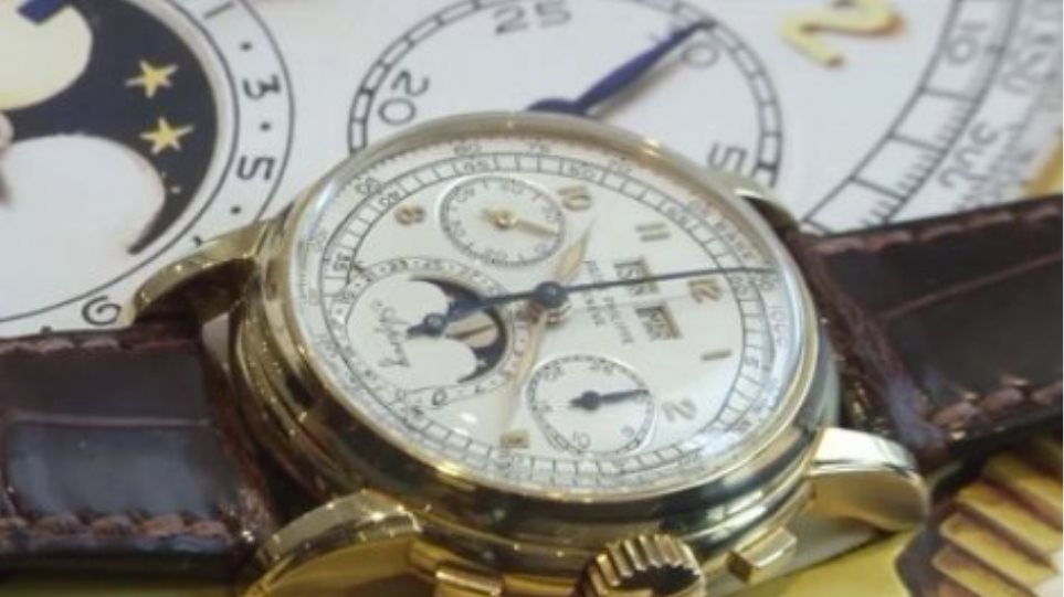 «Vintage» ρολόι χειρός πουλήθηκε σε δημοπρασία για 3,9 εκατ. δολάρια! - Φωτογραφία 1
