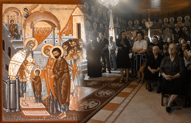 ΑΓΡΥΠΝΙΑ εισοδίων Θεοτόκου στην Ιερά Μονή Αγίου Δημητρίου ΔΡΥΜΟΥ Βόνιτσας | Τρίτη 20 Νοεμβρίου 2018 το βράδυ - Φωτογραφία 1