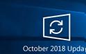 Windows 10 October 2018 Update για 2η φορά