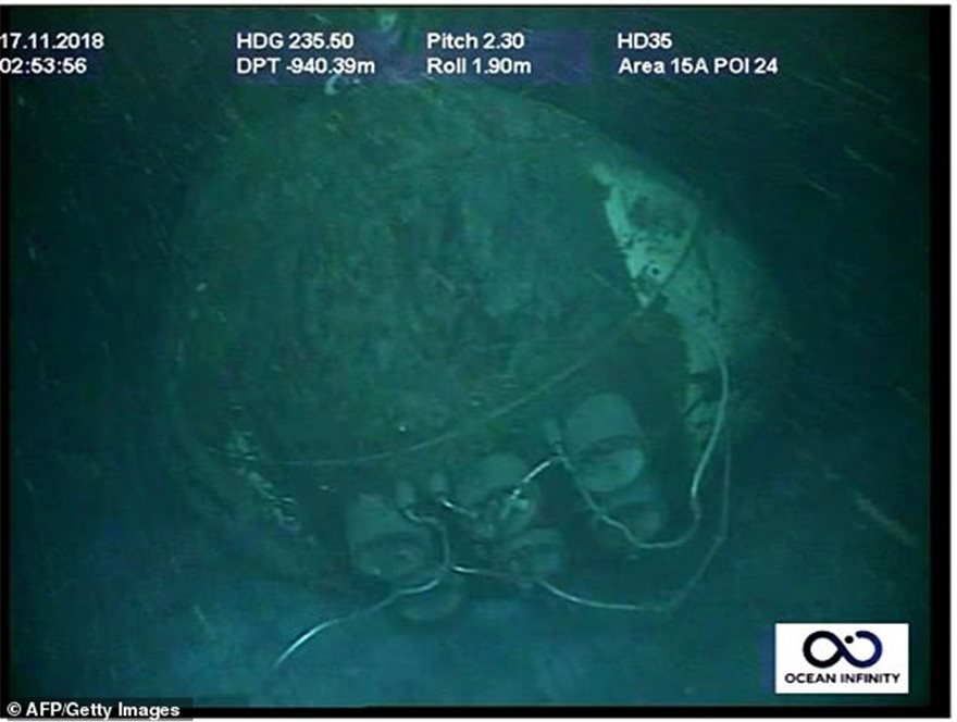 Οι πρώτες φωτος το υποβρύχιο ARA San Juan που βρέθηκε ένα χρόνο μετά τη βύθισή του - Φωτογραφία 2