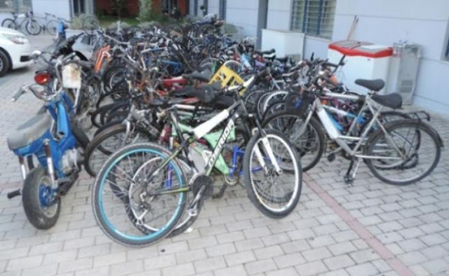 Λάρισα: Στα αζήτητα εκατοντάδες κλεμμένα ποδήλατα - Φωτογραφία 1