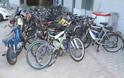 Λάρισα: Στα αζήτητα εκατοντάδες κλεμμένα ποδήλατα