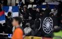 Εικόνες ντροπής στο ΟΑΚΑ με ναζιστικούς χαιρετισμούς και σημαία του «Μαύρου Ήλιου»