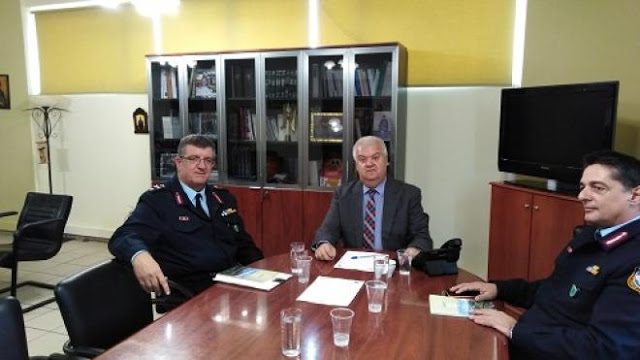 Τον Δήμαρχο Δυτικής Αχαΐας επισκέφθηκαν, ο νέος Γενικός Περιφερειακός Αστυνομικός Διευθυντής Δυτικής Ελλάδας και ο νέος Διευθυντής της Διεύθυνσης Αστυνομίας Αχαΐας - Φωτογραφία 1