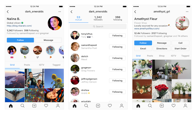 Το Instagram παρουσίασε τον επανασχεδιασμό της σελίδας του προφίλ - Φωτογραφία 3